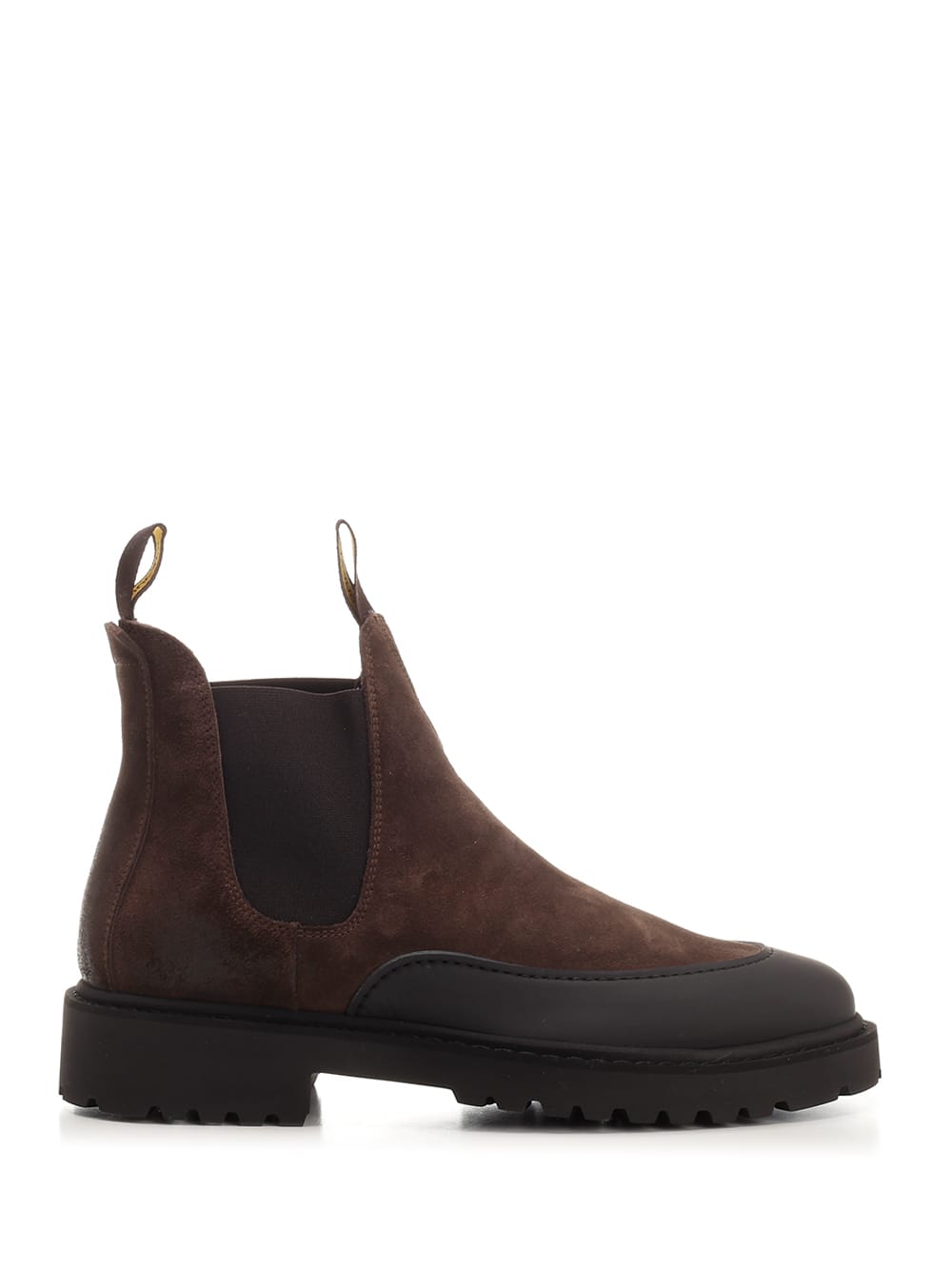 Ankle Boot With Rubber Toe Cap