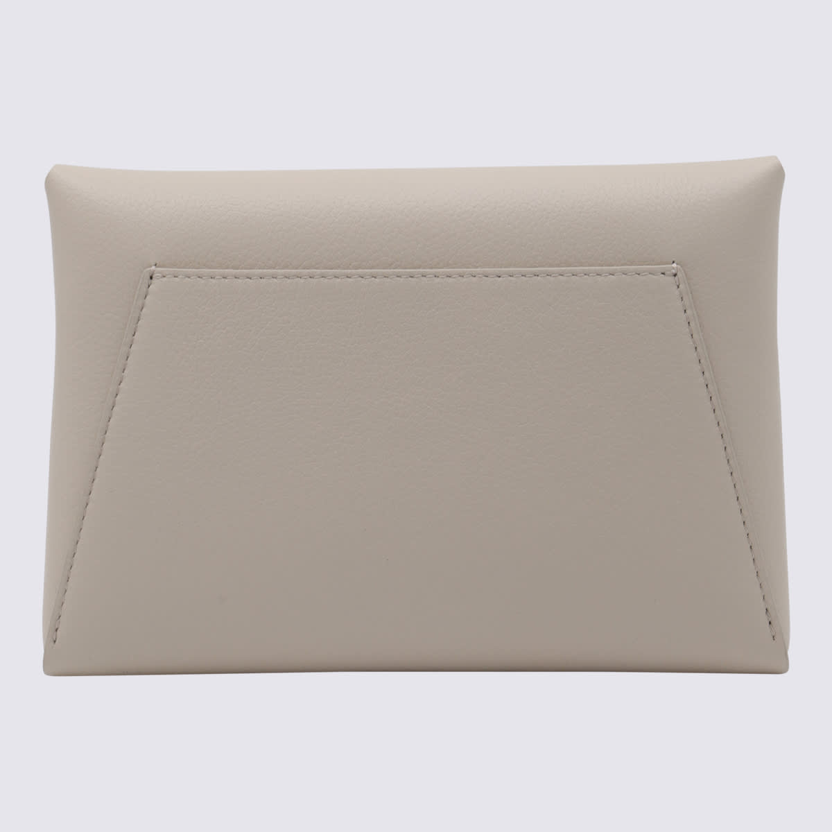 BRUNELLO CUCINELLI WHITE LEATHER POUCHES