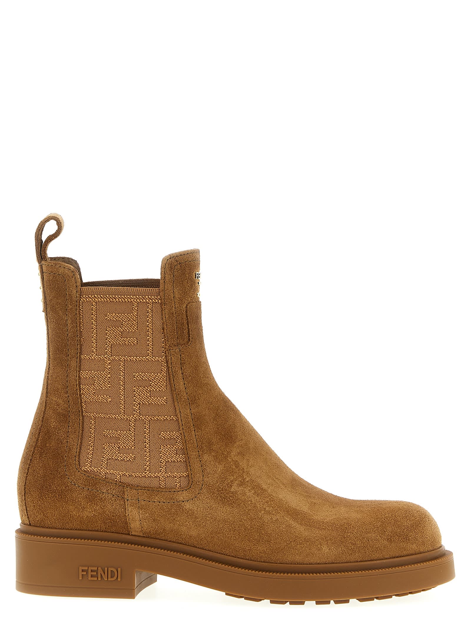 fendi Filo Ankle Boots