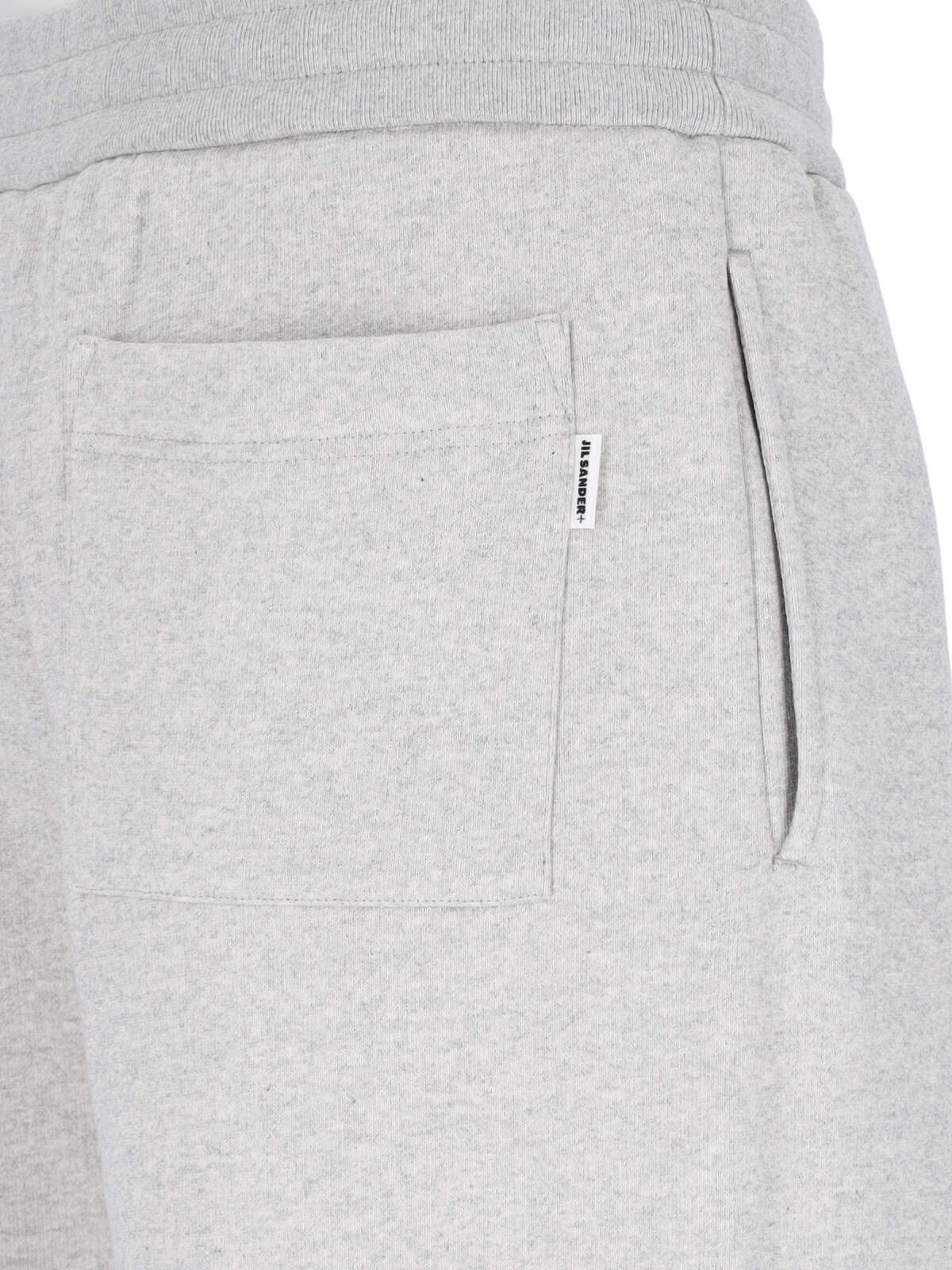 Shop Jil Sander Track Pants In Grigio Chiaro