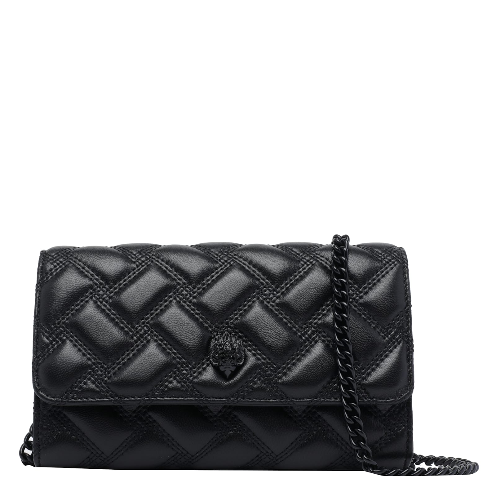 Kurt Geiger Kensington Chain Wallet In Brown