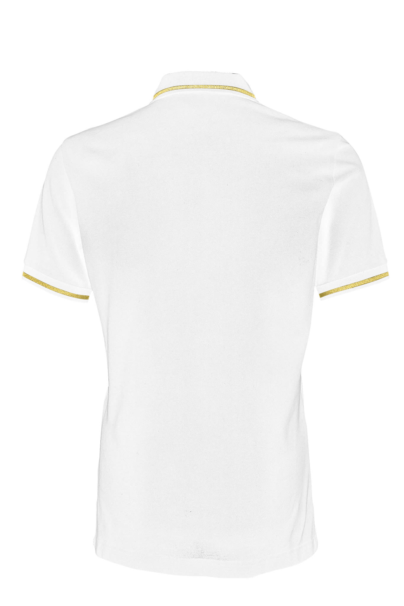 Shop Versace Jeans Couture Polo In White