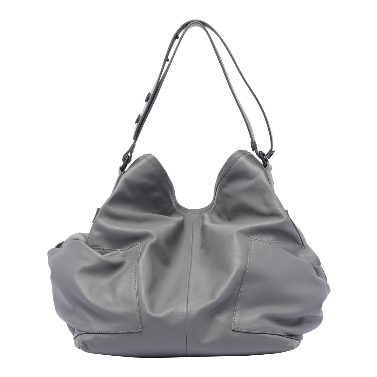 Vic Matie Shoulder Bag In Grey