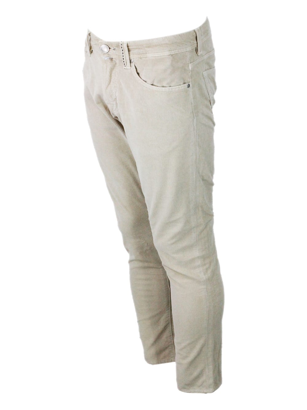 Shop Sartoria Tramarossa Pants In White