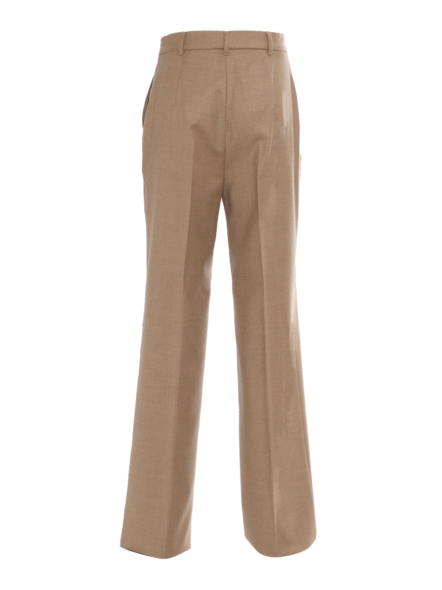 Max Mara Soraga Camel Trousers In Camel