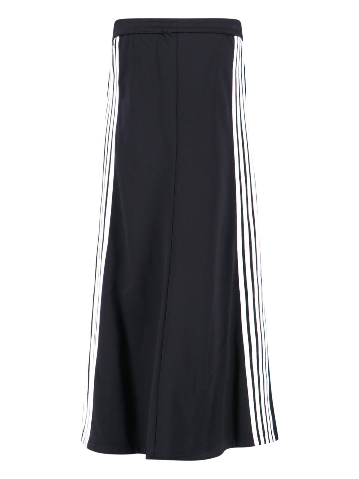 Balenciaga Maxi Logo Skirt In Black
