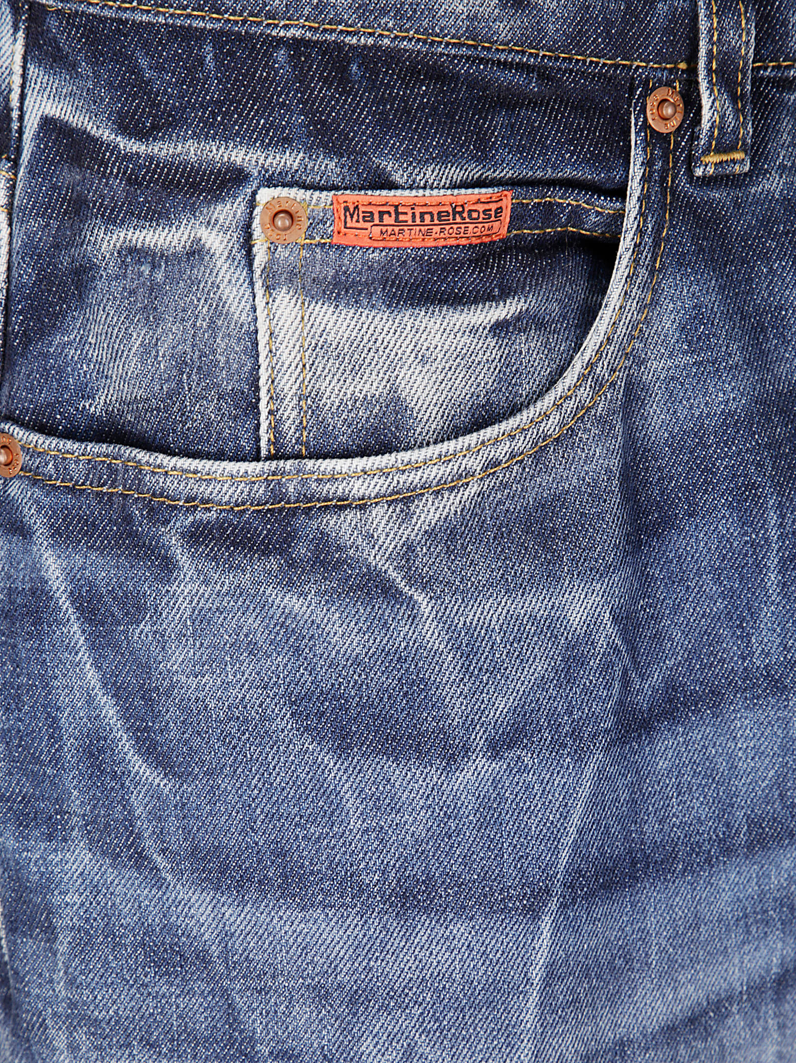 Martine Rose Zip Jean Short