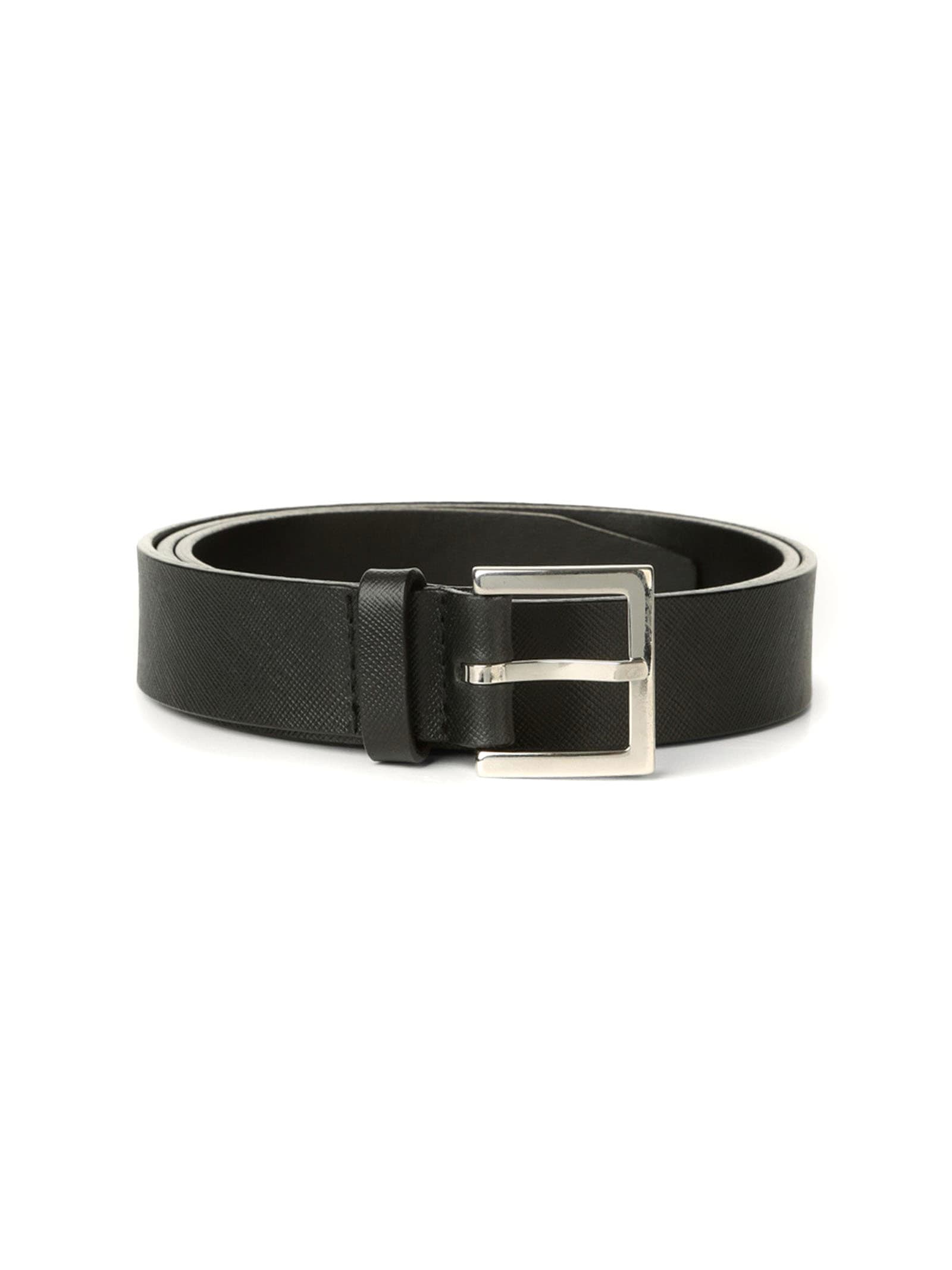 ORCIANI BASIC SAFFIANO CLASSIC LEATHER BELT 