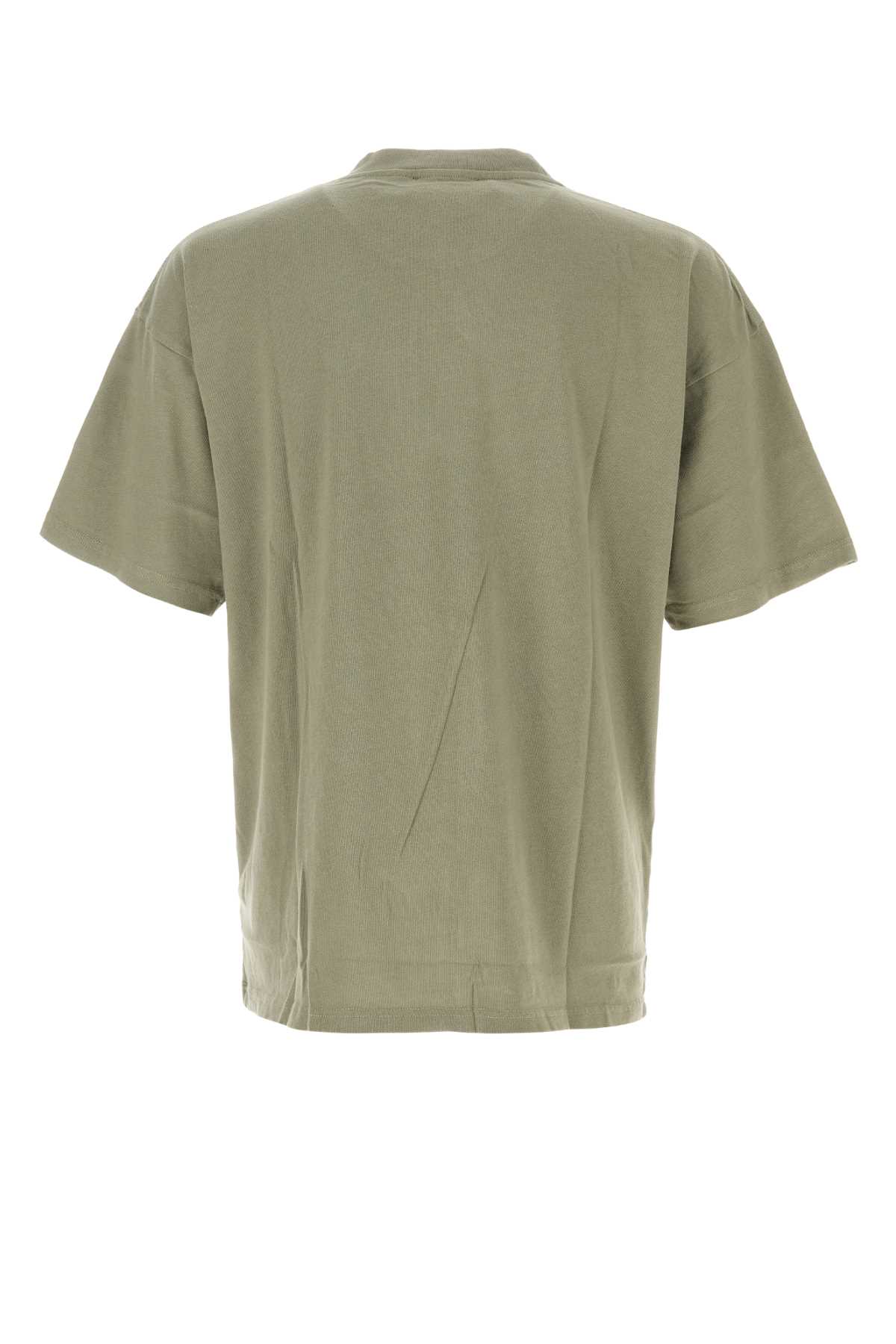 Represent Sage Green Cotton Thoroughbred T-shirt In Khaki