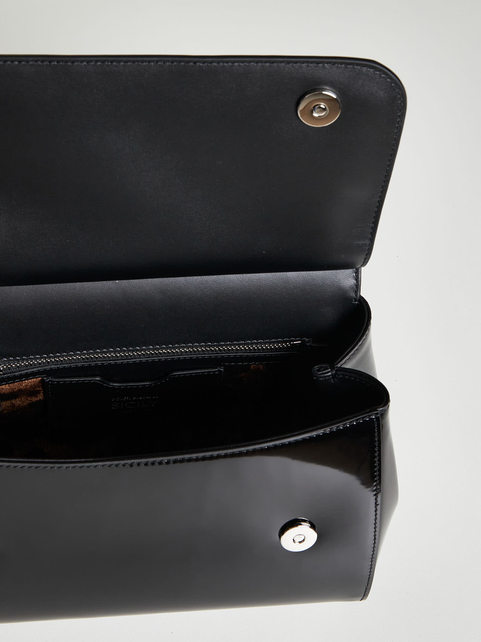 Dolce & Gabbana Sicily Bag In Black