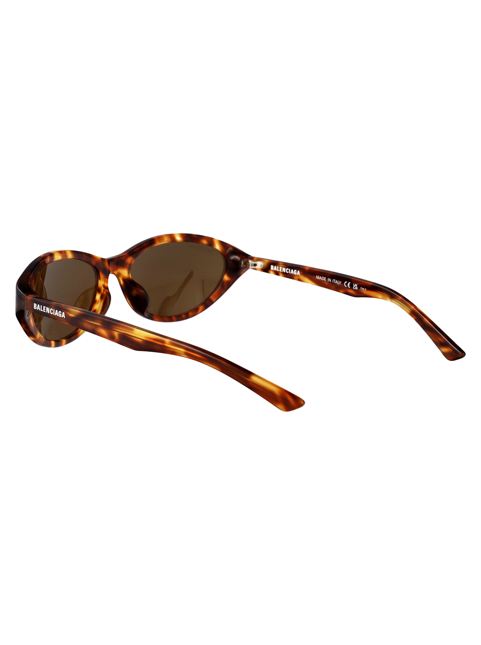 Balenciaga Bb0404sk Sunglasses In Havana-havana-brown