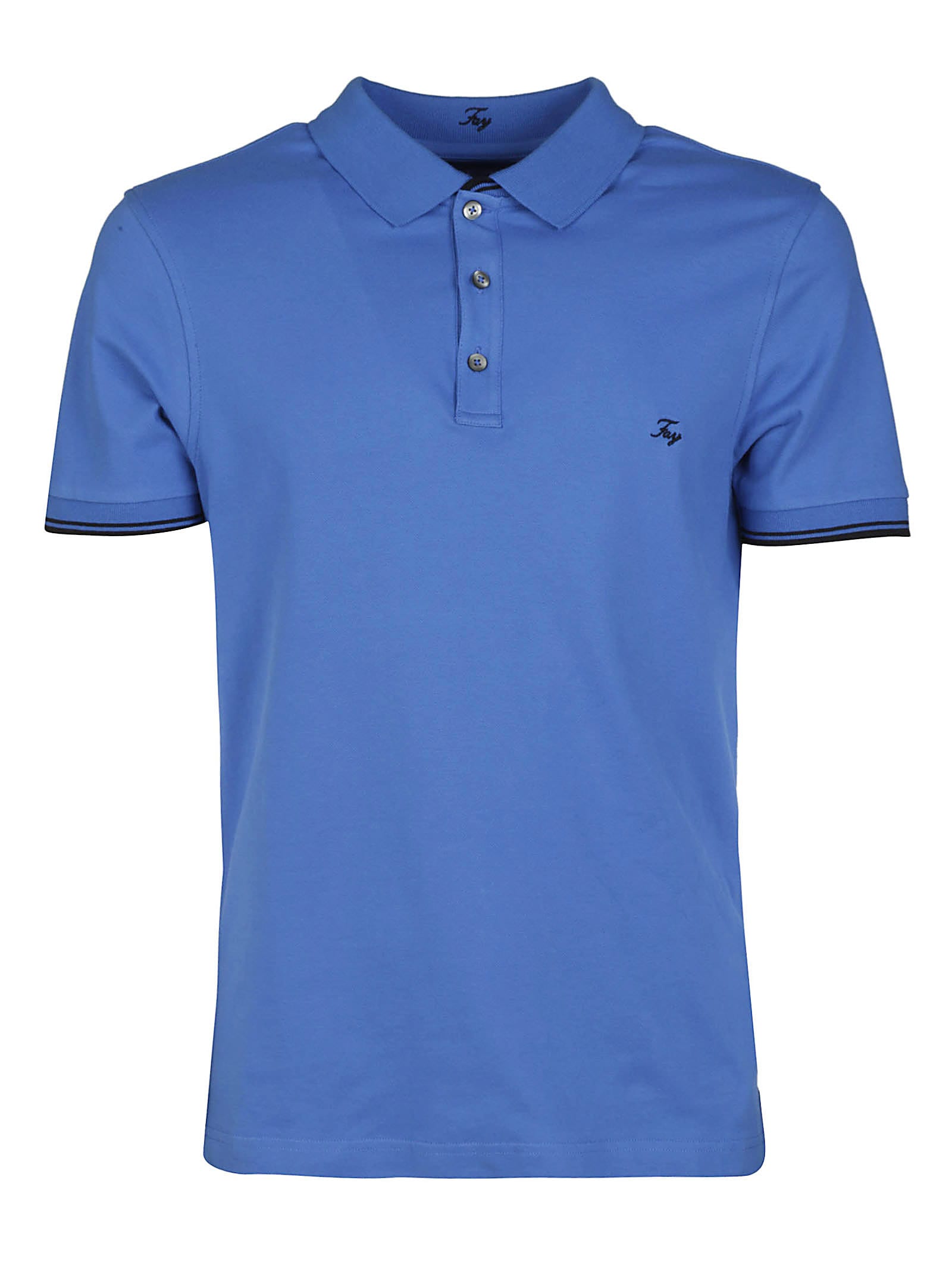 FAY EMBROIDERED LOGO POLO SHIRT,11292215