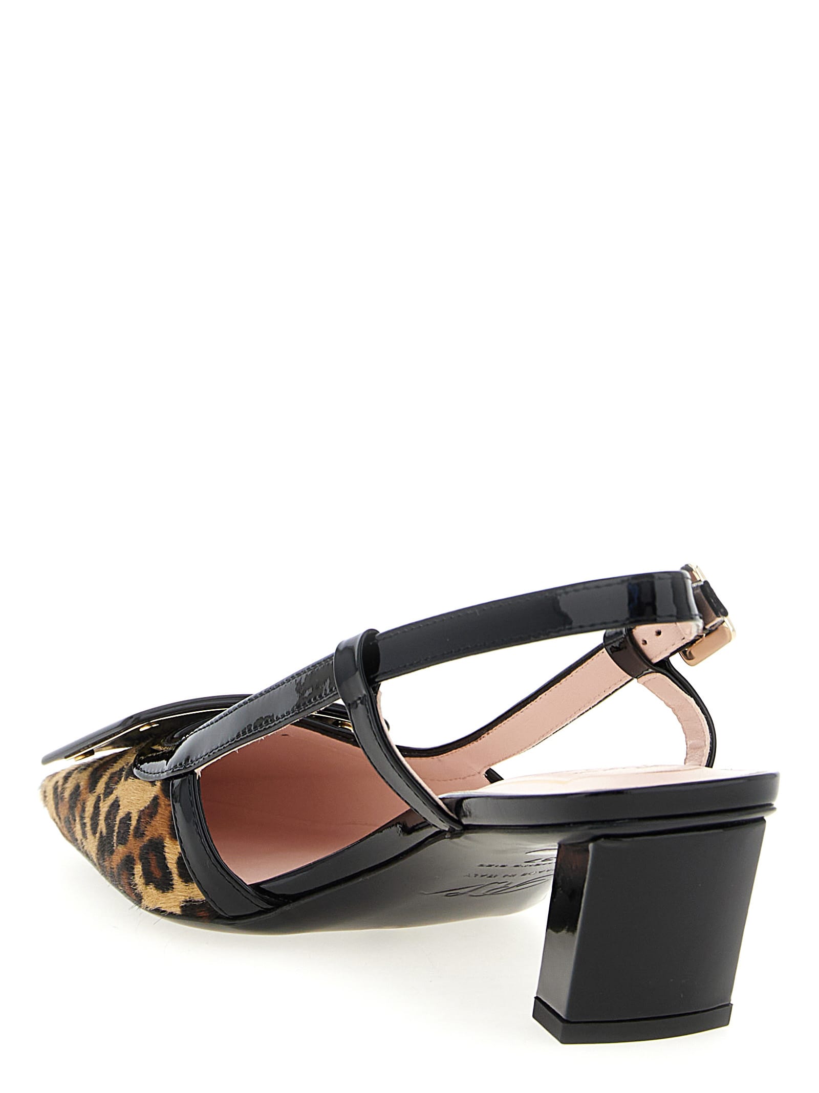 Roger Vivier Belle Viver Slingback In Multi