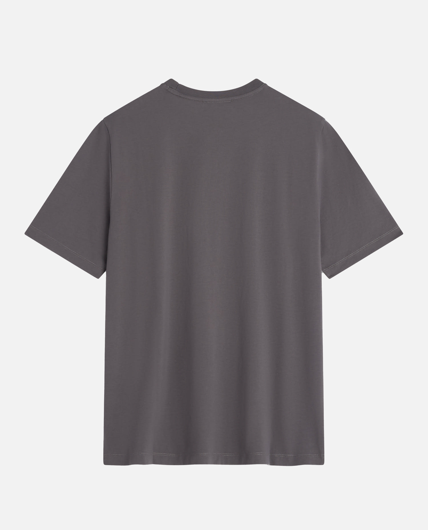 Maison Kitsuné Fox Head Regular Fit Cotton T-shirt In Gray