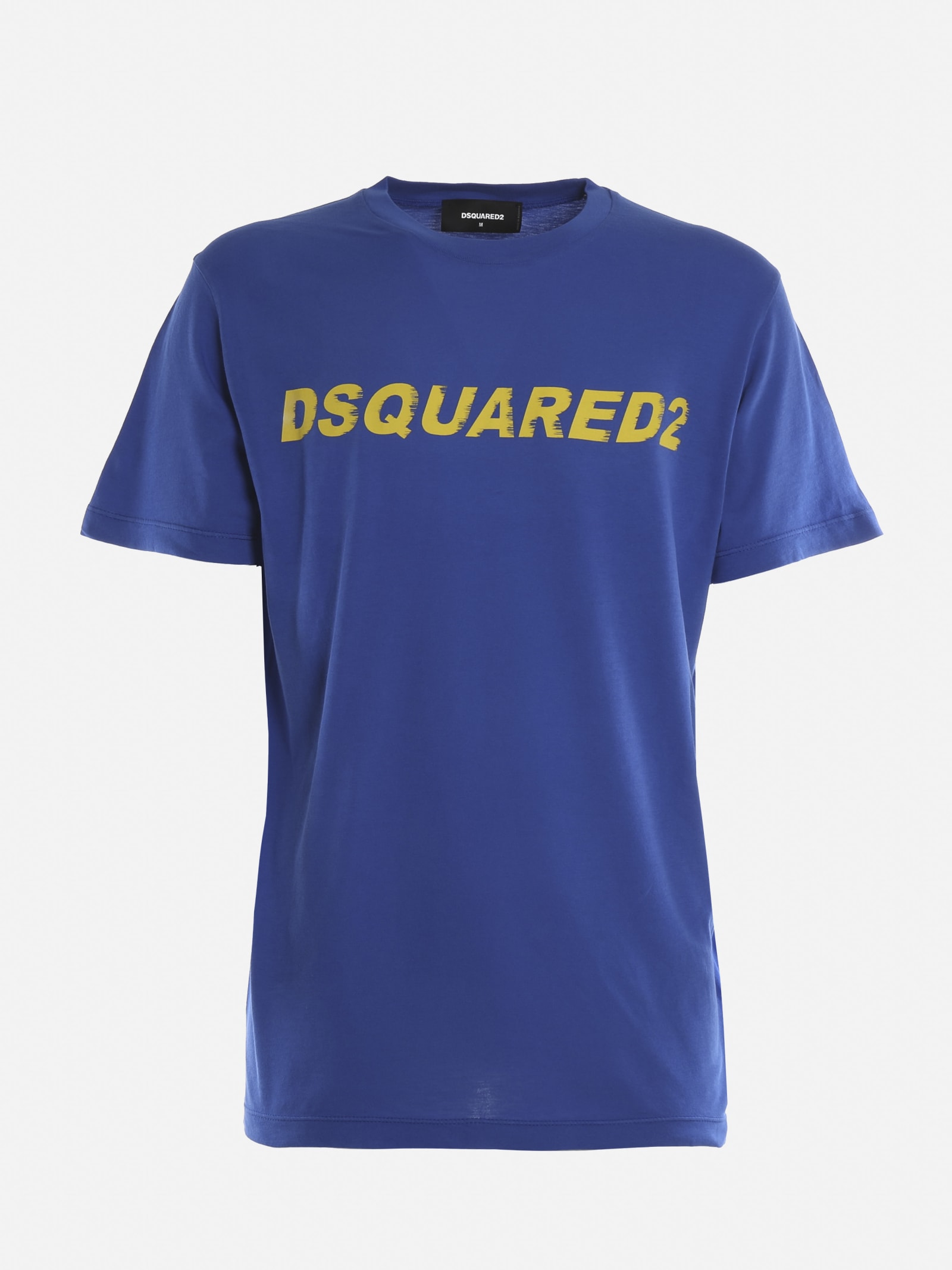 Dsquared2 Dsq2 Blue Cotton T-shirt
