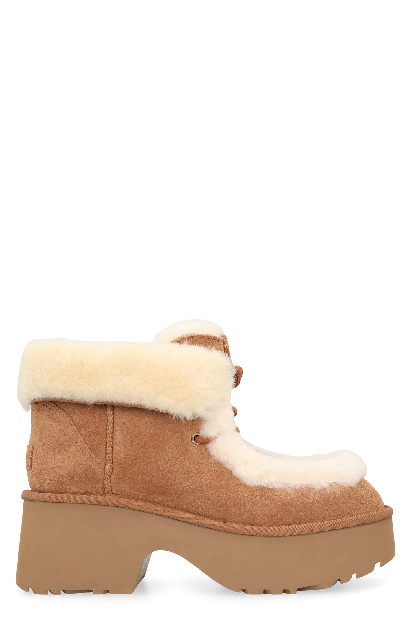 Ugg Classic Esmee 70 Suede Platform Boots In Multi