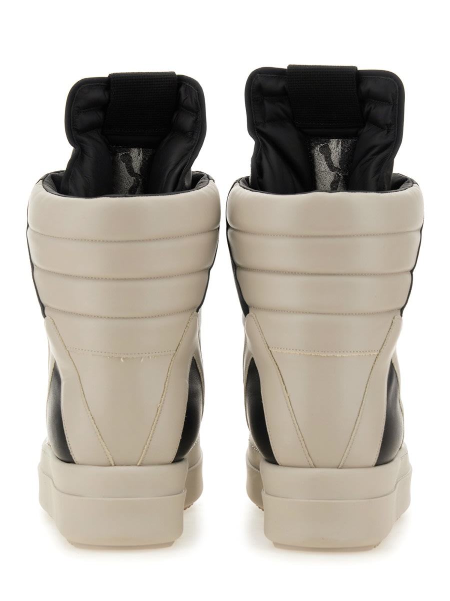 Shop Rick Owens Mega Geobasket Sneaker In Grey