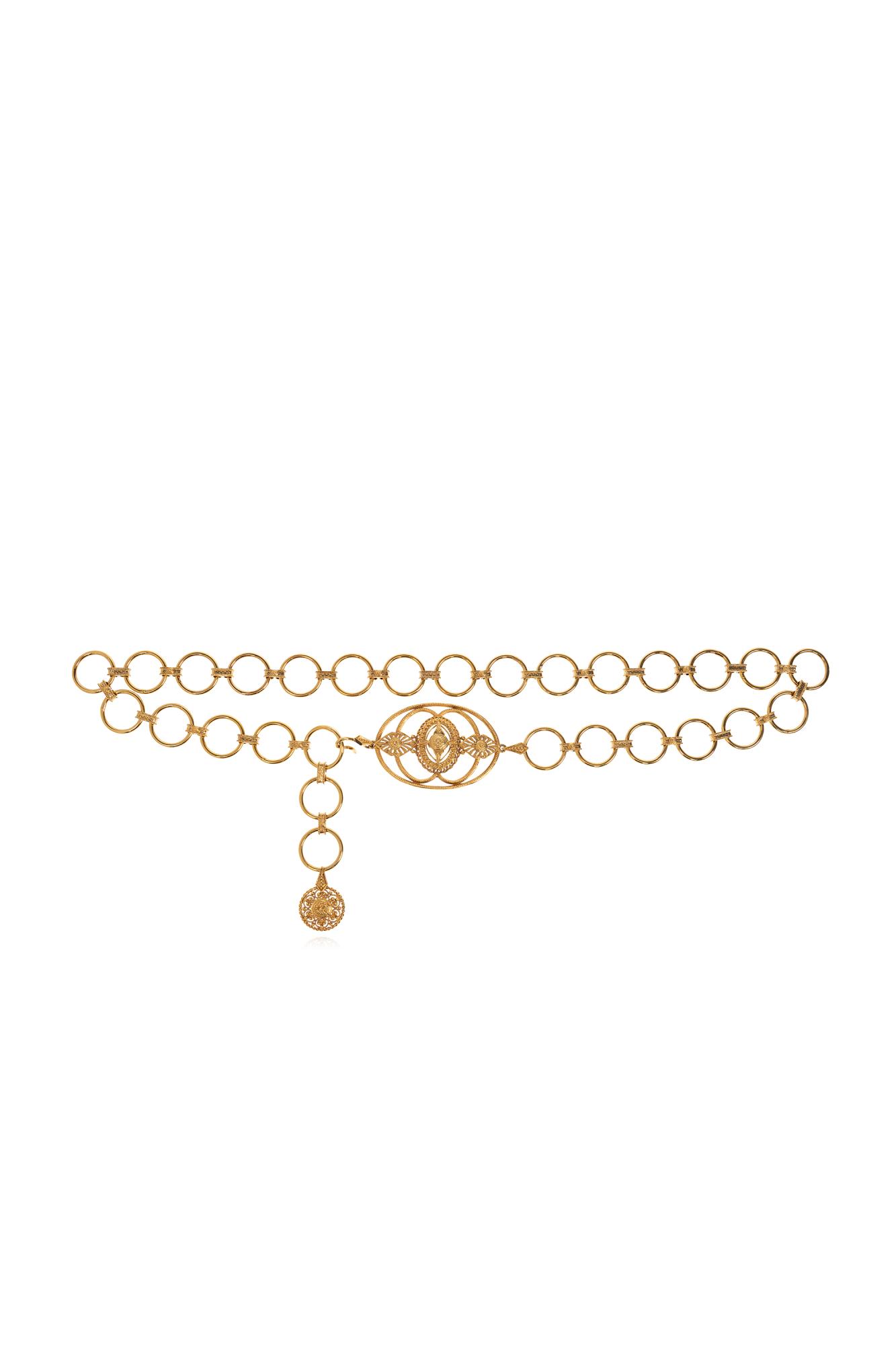 Chloé Brass Strip In Gold