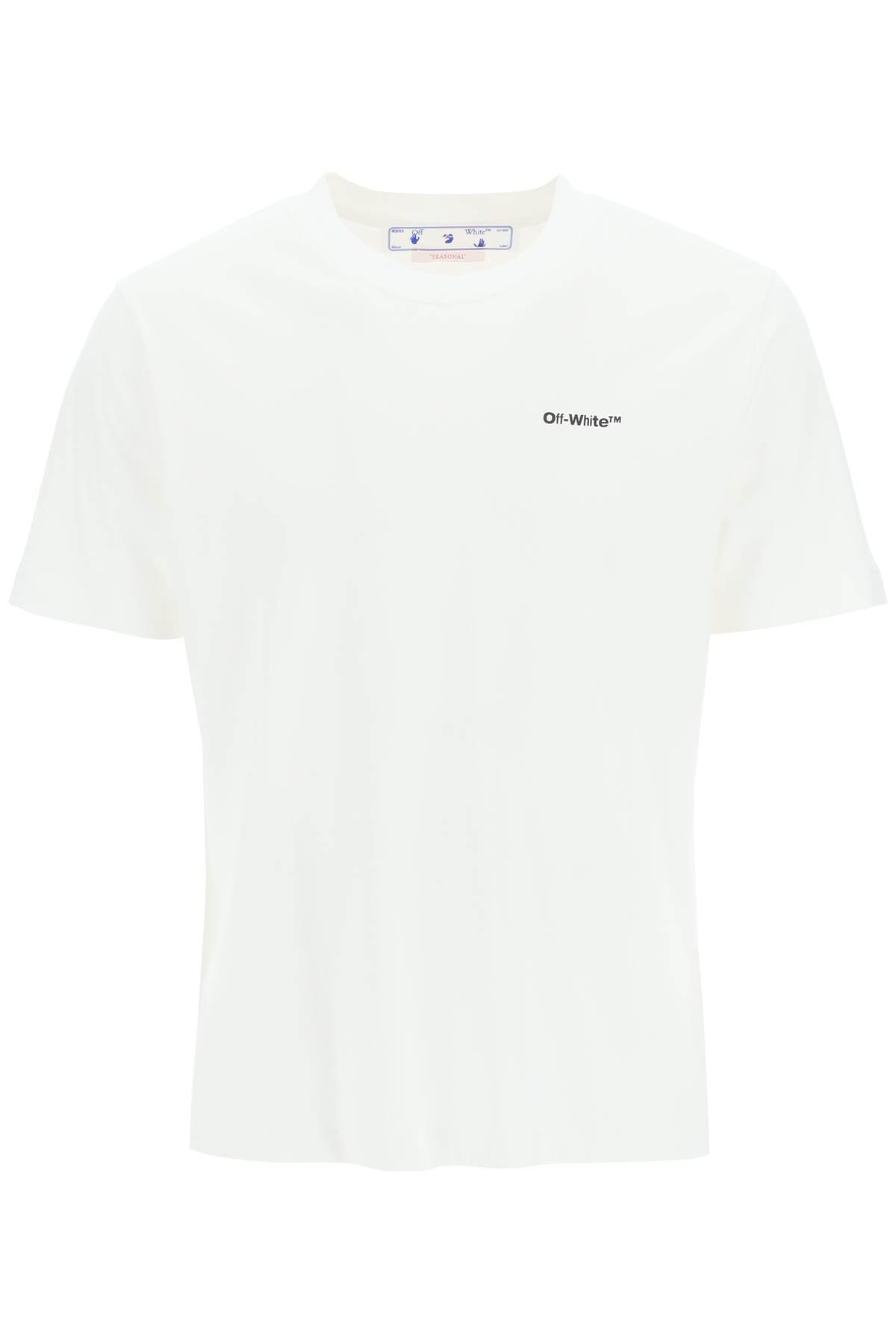 Off-White wave Diag Print Slim T-shirt