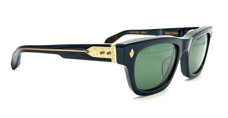 Chrome Hearts Dick Fitzener - Black / 18k Gold Plated