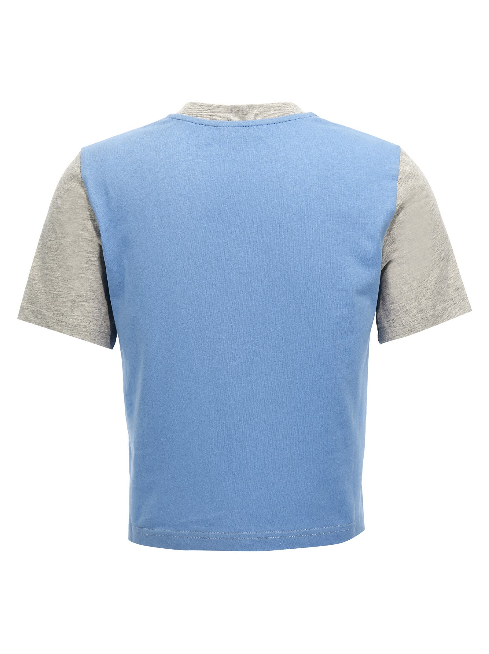 Jw Anderson Woman T-shirt Grey Size M Cotton In Multicolor