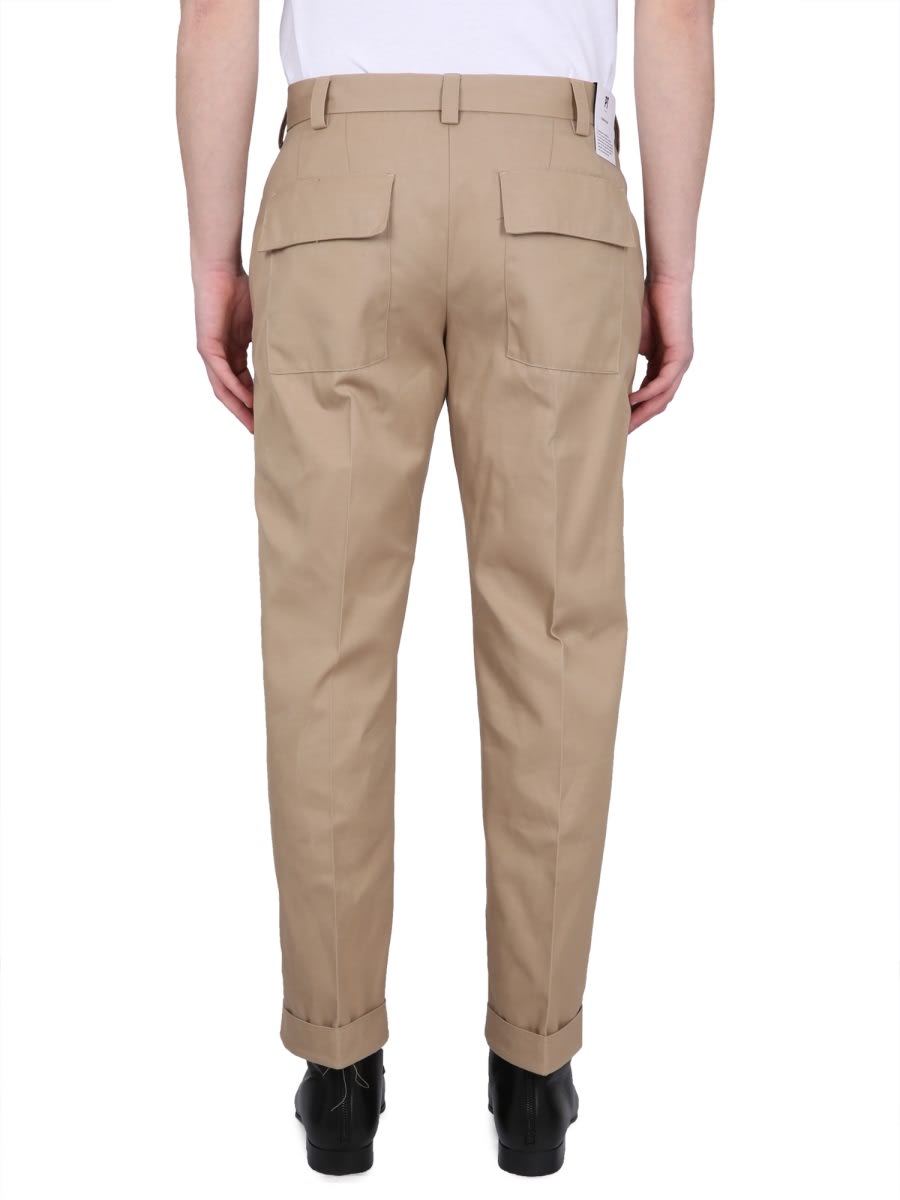 Shop Pt Torino Rewoked Pant In Beige