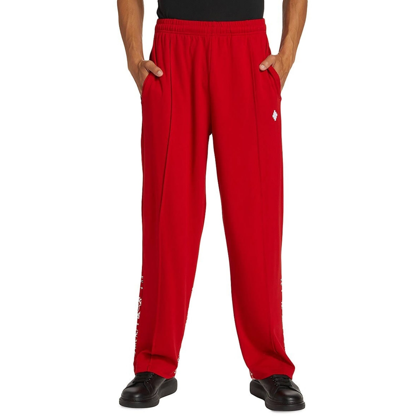 Shop Marcelo Burlon County Of Milan County Of Milan Track Pants In Red