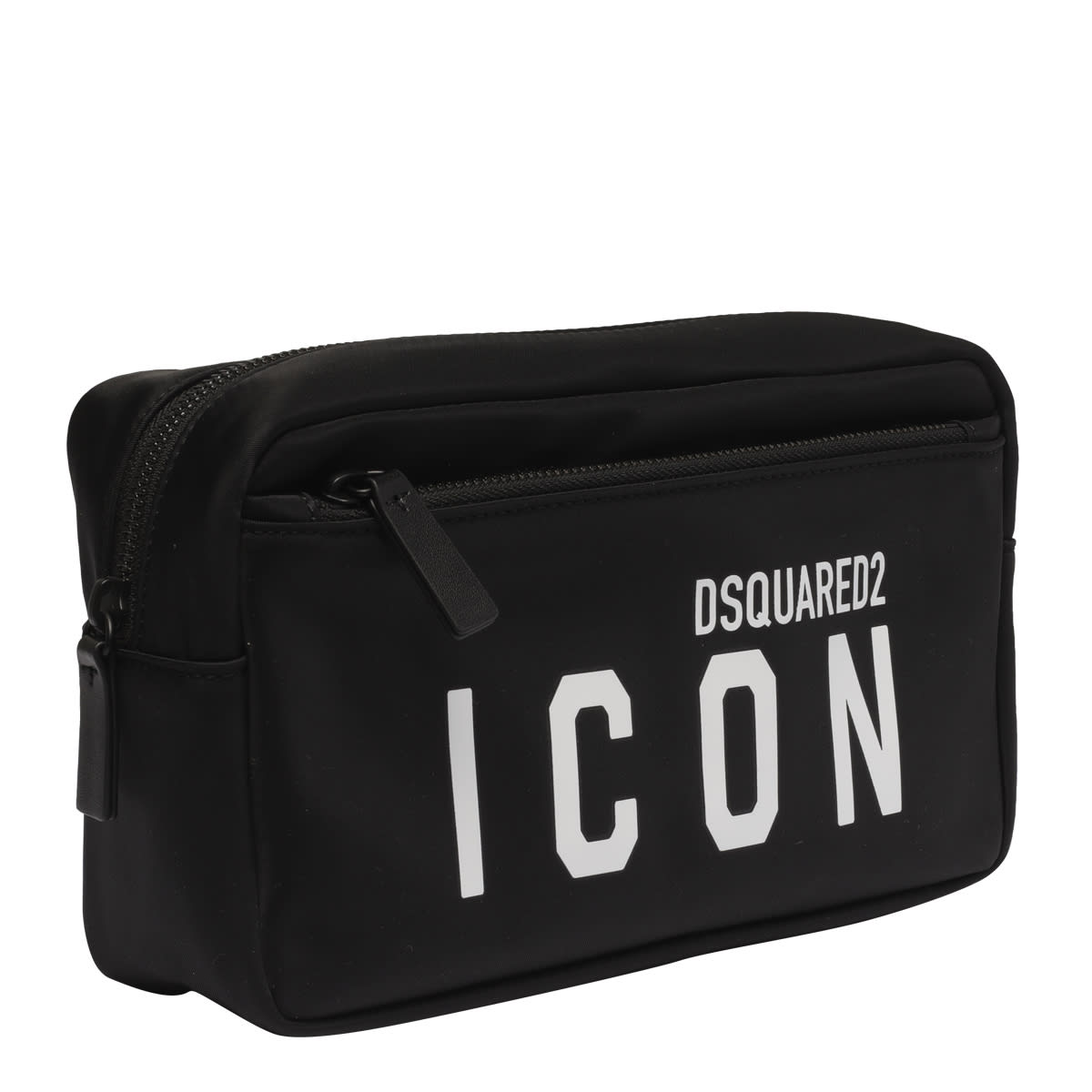 Shop Dsquared2 Be Icon Beauty Case In Black
