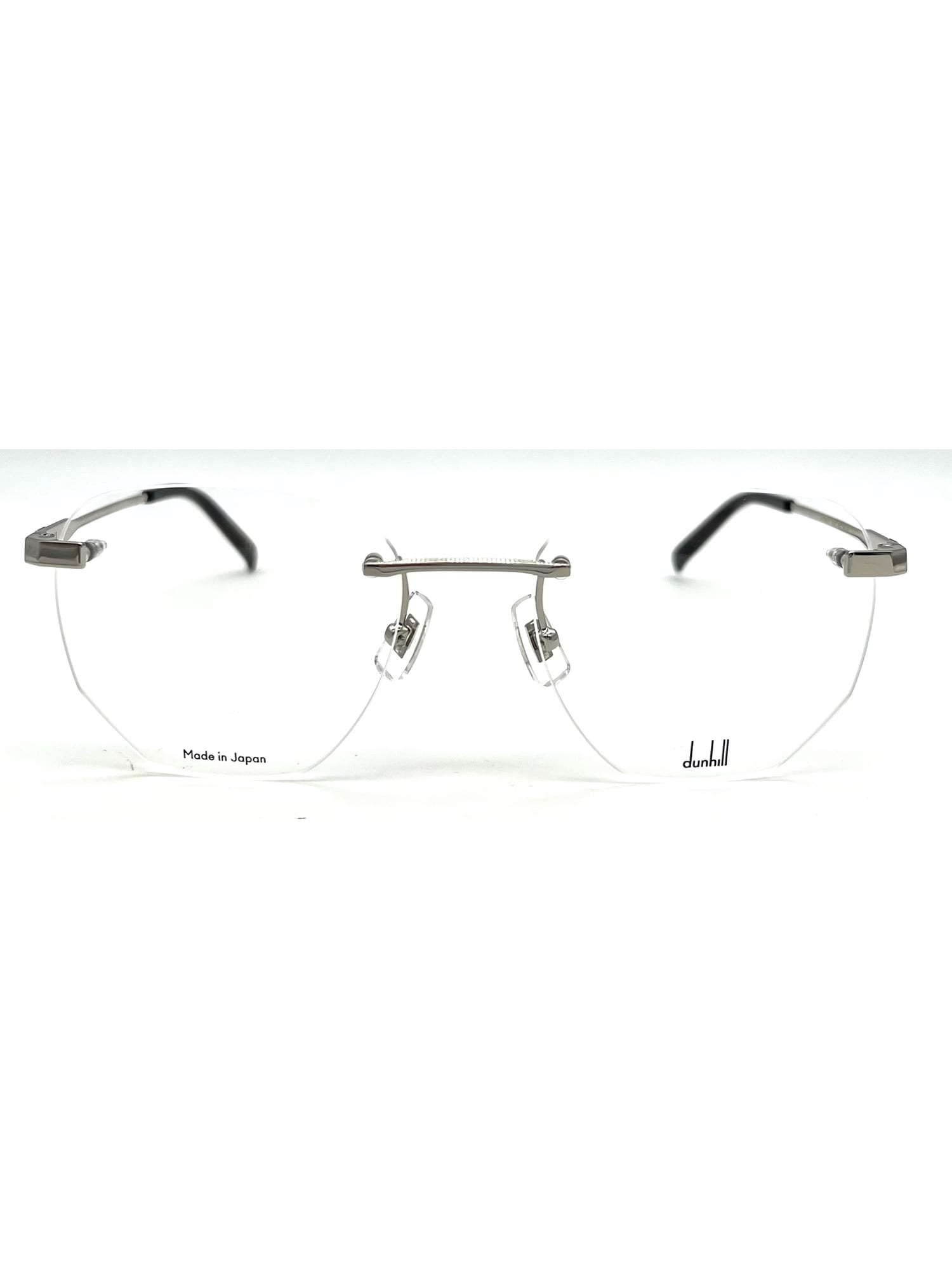 Dunhill Du0066o Eyewear In Silver Silver Transpa