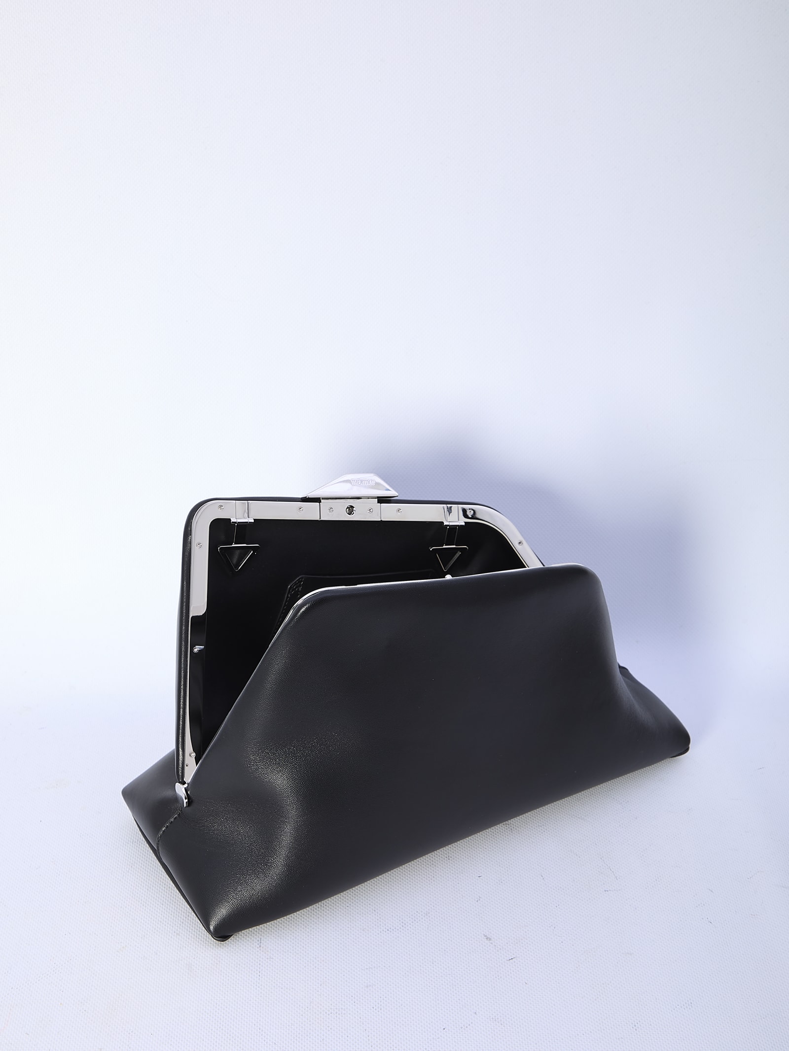 Shop Attico Day Off Shoulder Bag In Black