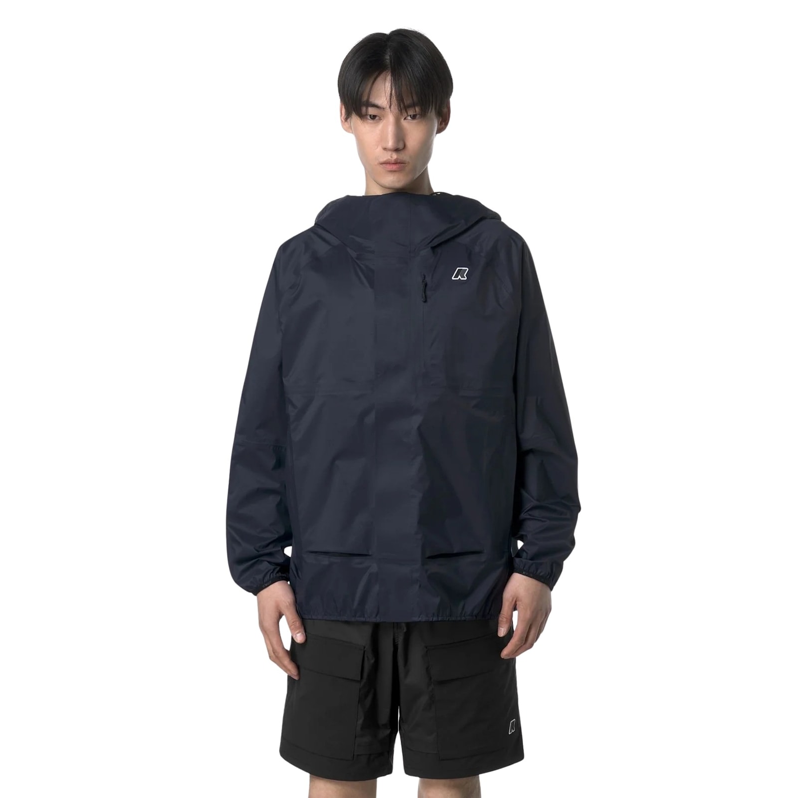 K-way Jacko Twill Marmot Blue Jacket In Blue Depth