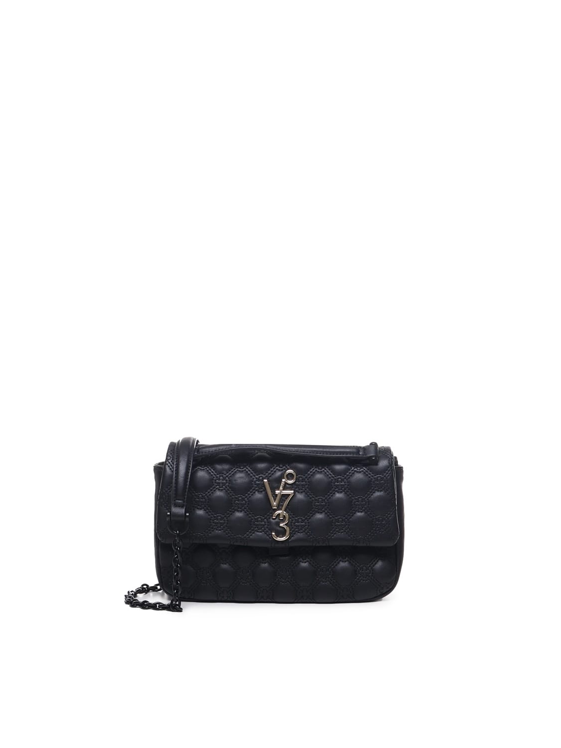 Shop V73 Marzia Shoulder Bag In Black