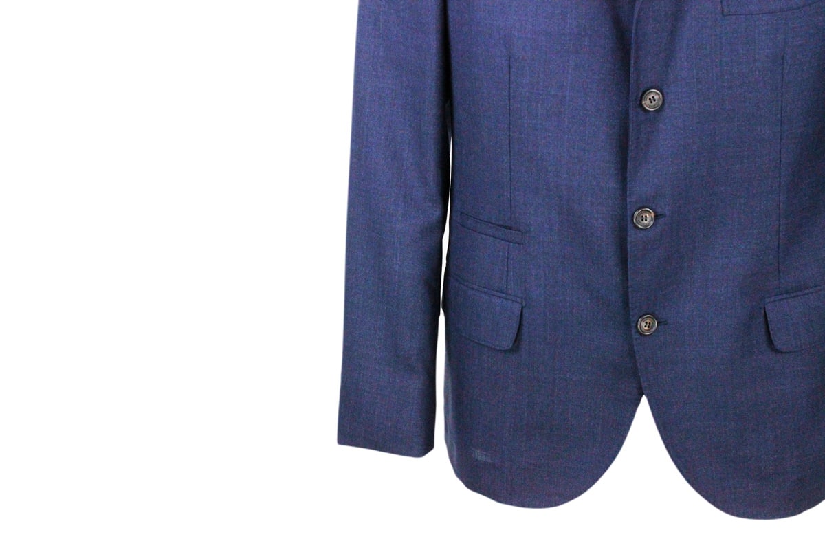 Shop Brunello Cucinelli Blazer In Blue