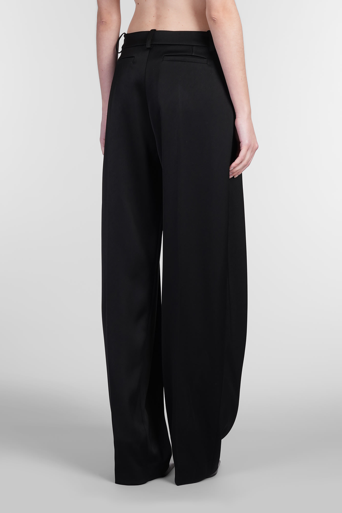 David Koma Pants In Black Triacetate