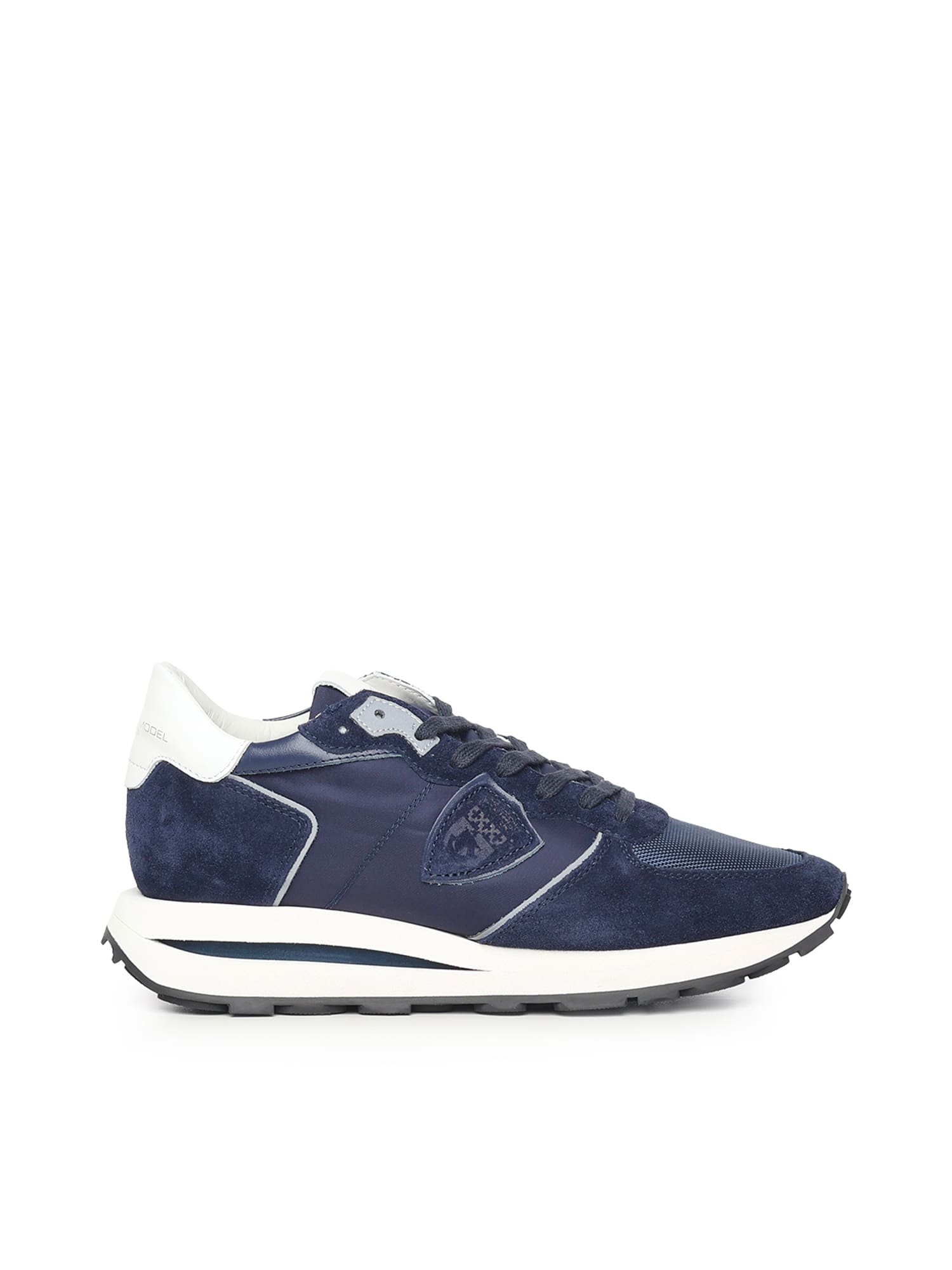 Philippe Model Tropez Haute Sneakers In Blue