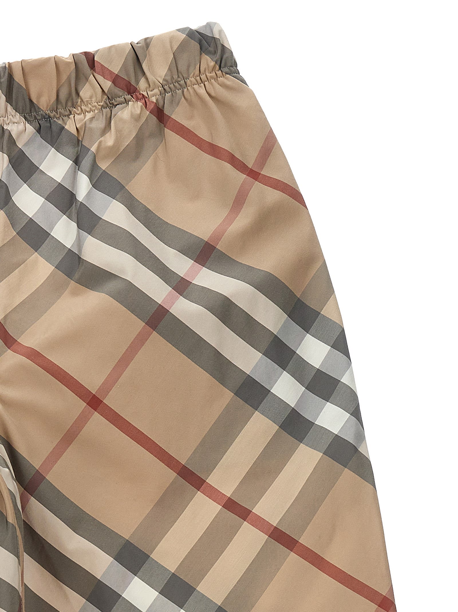 Burberry Fabian Bermuda Shorts In Beige
