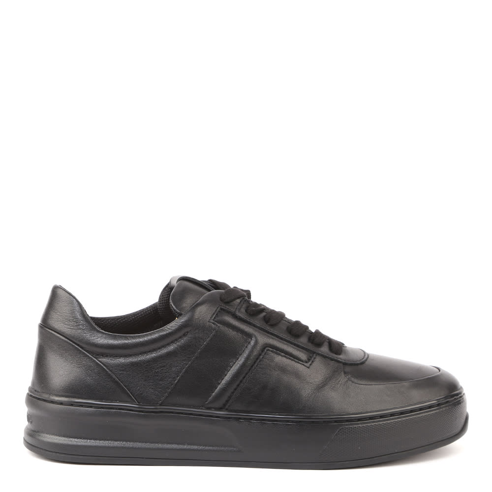 Tods Leather Sneakers With Monogram