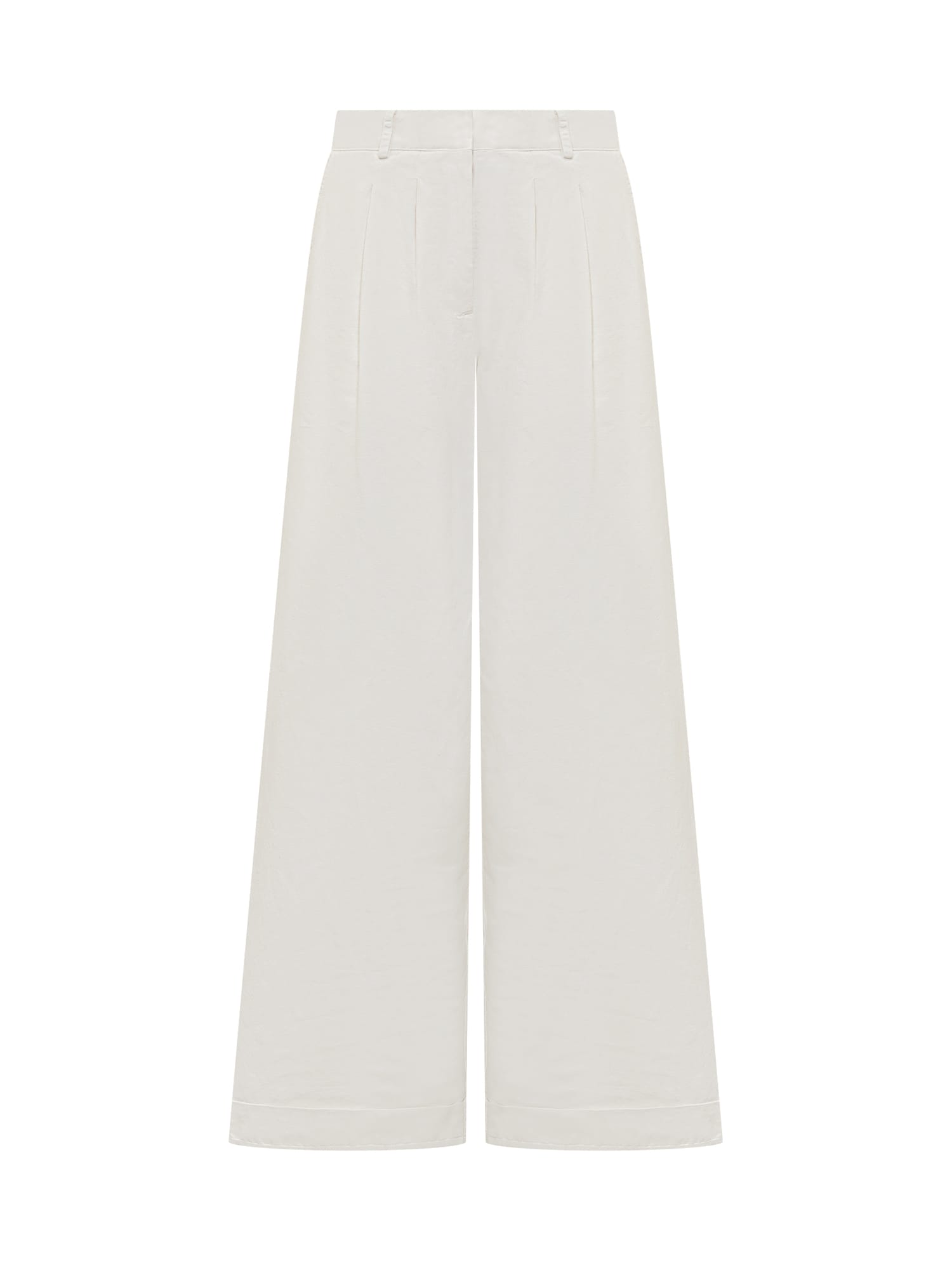 Gb Label Cuffed Trousers