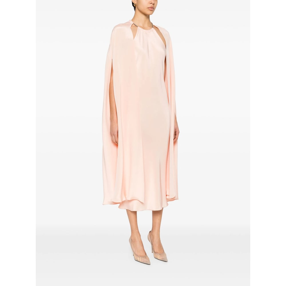 Max Mara Managua Midi Dress In Pink