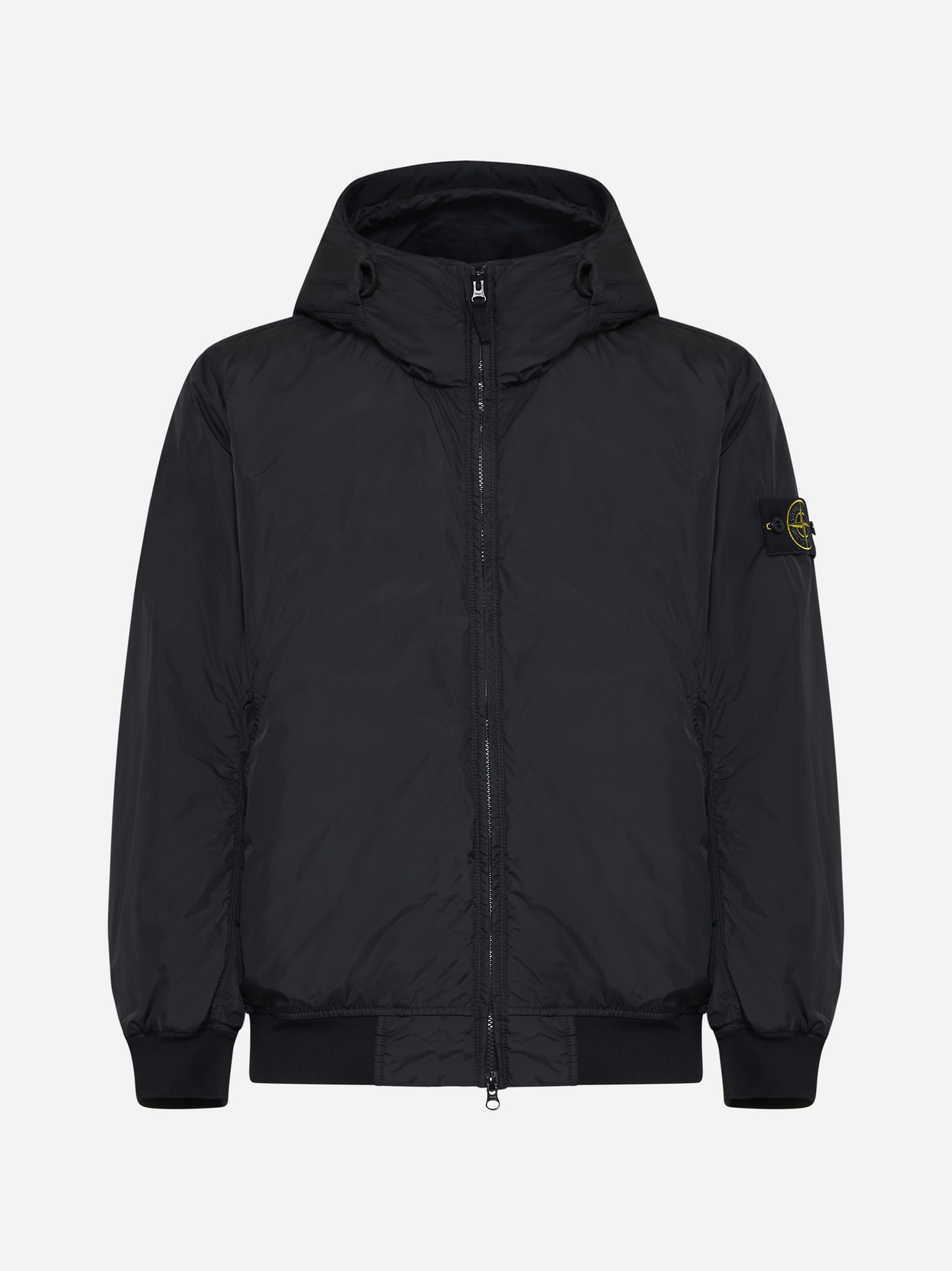 Shop Stone Island Giubbotto In Nero