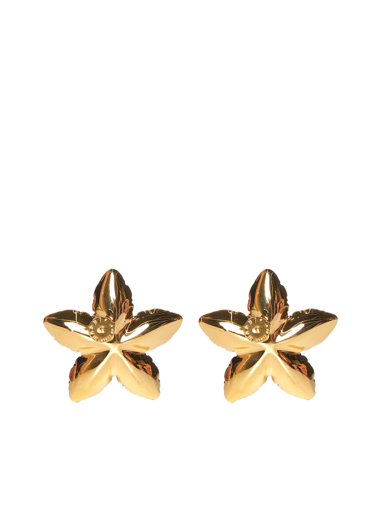 Shop Marni Earrings In Golden