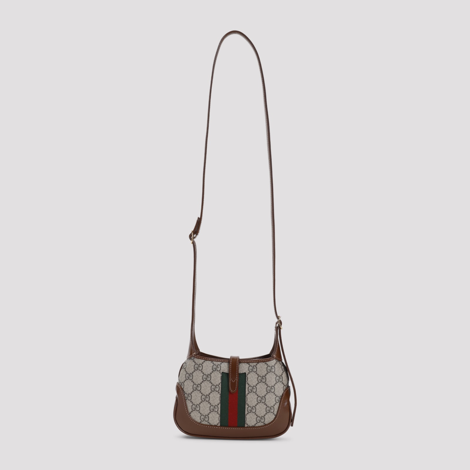 Shop Gucci Hobo Jackie 1961 Handbag In Be.ebon Br.sugar