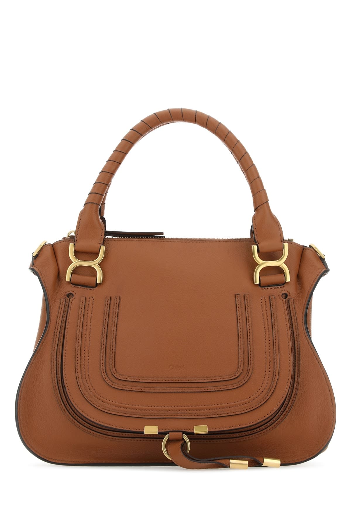 Shop Chloé Borsa In Tan