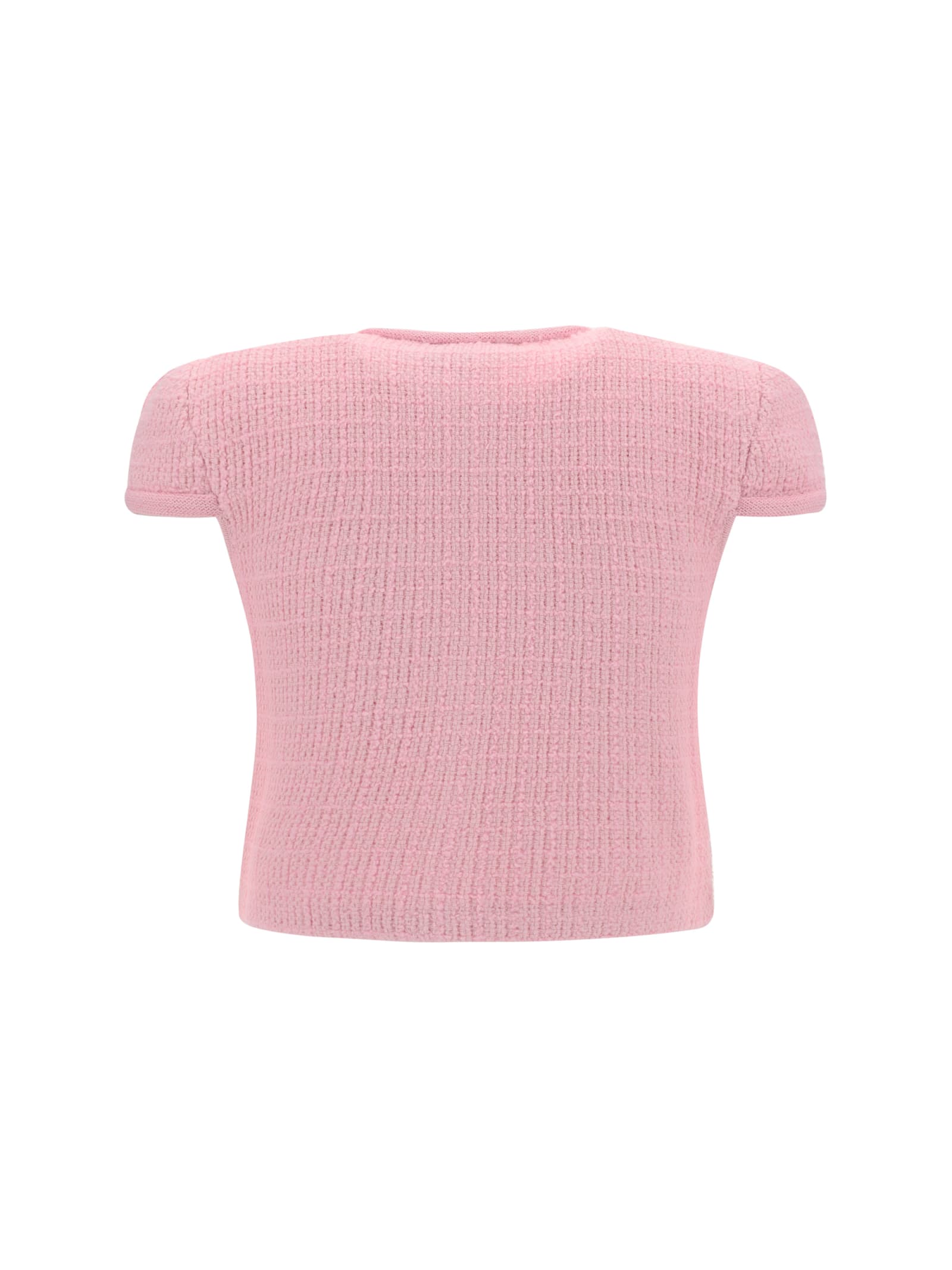 Shop Self-portrait Top In Pink