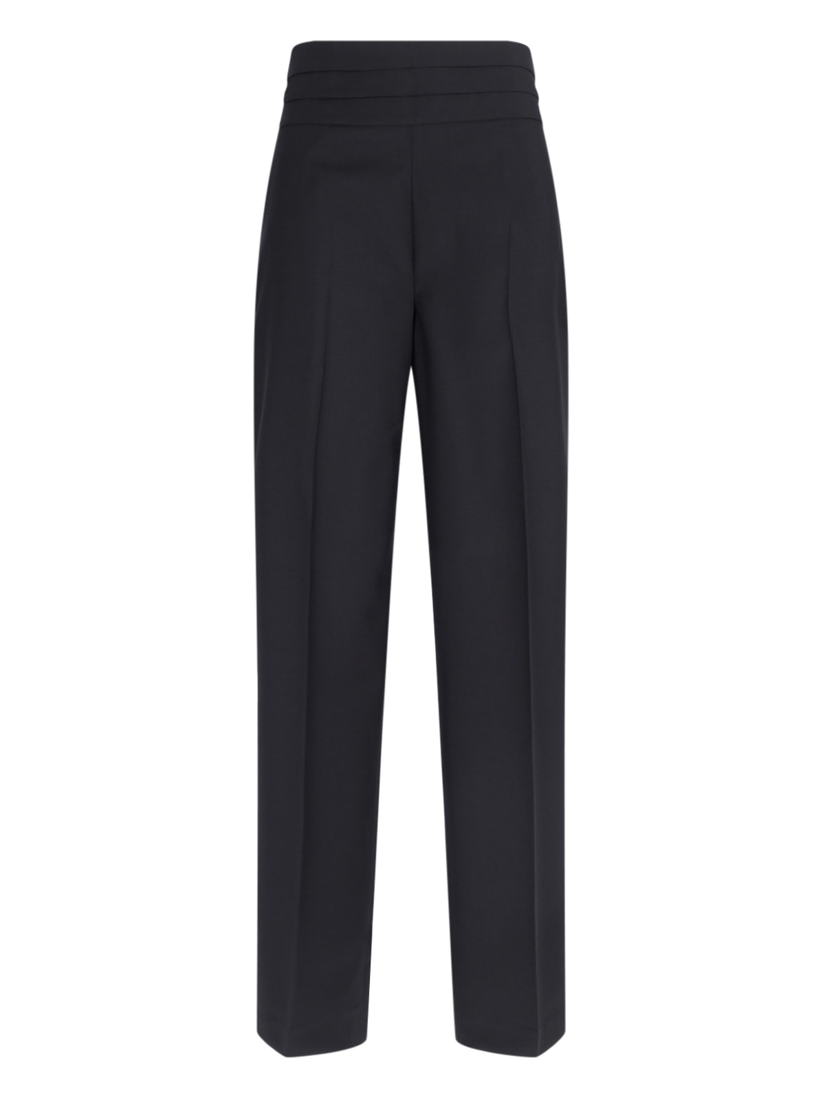 Shop Rohe Cumberband Pants In Black