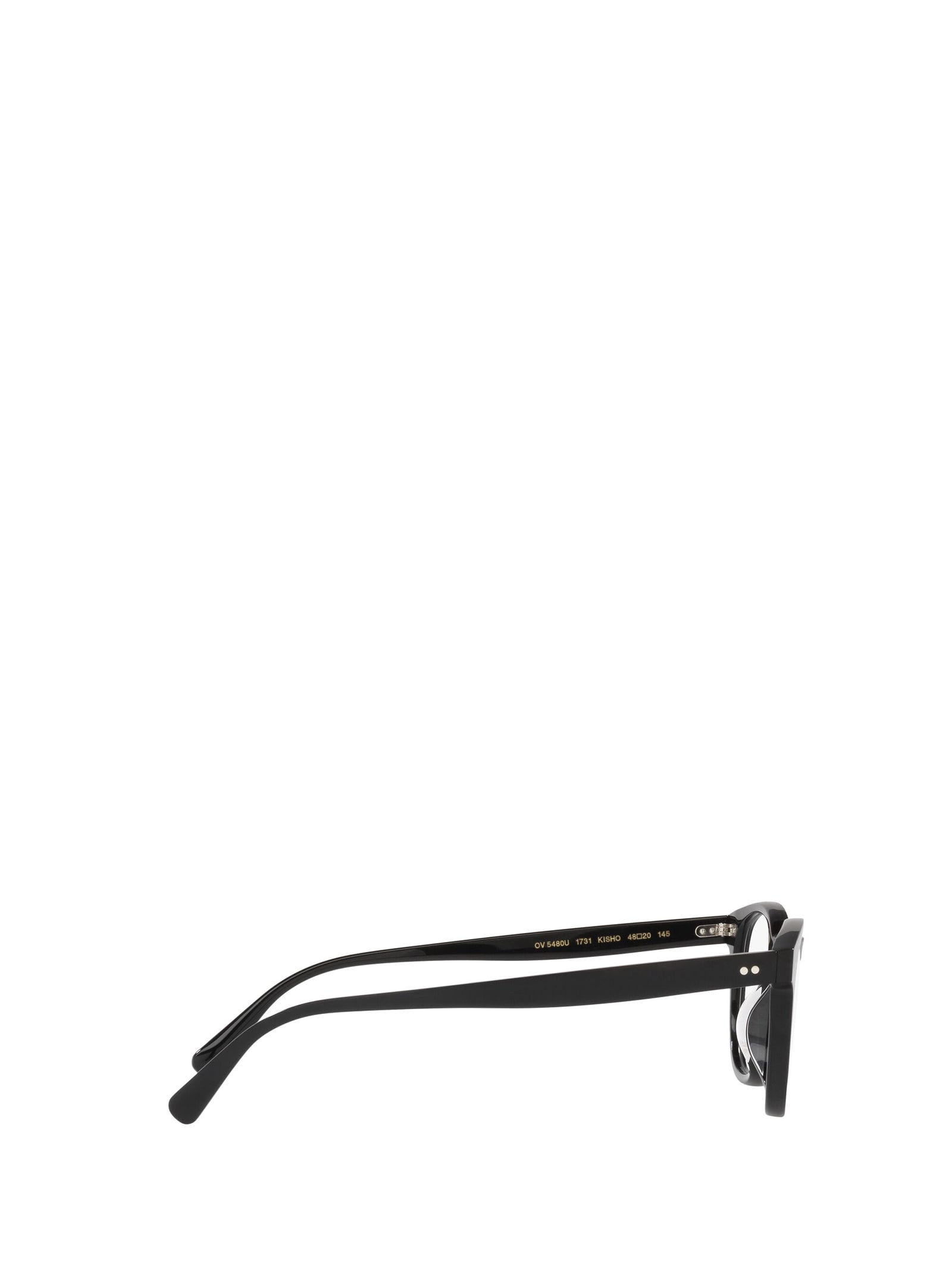 Shop Oliver Peoples Ov5480u Black Glasses