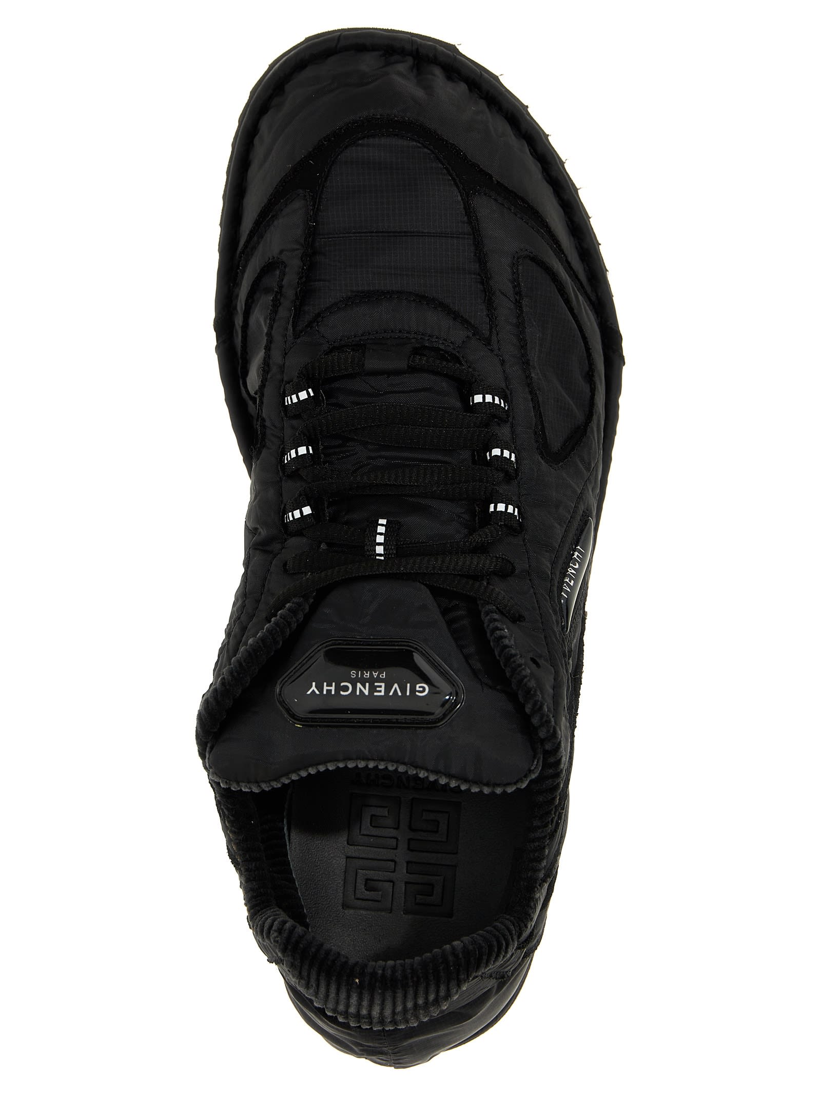 Shop Givenchy Flat Sneakers In Black