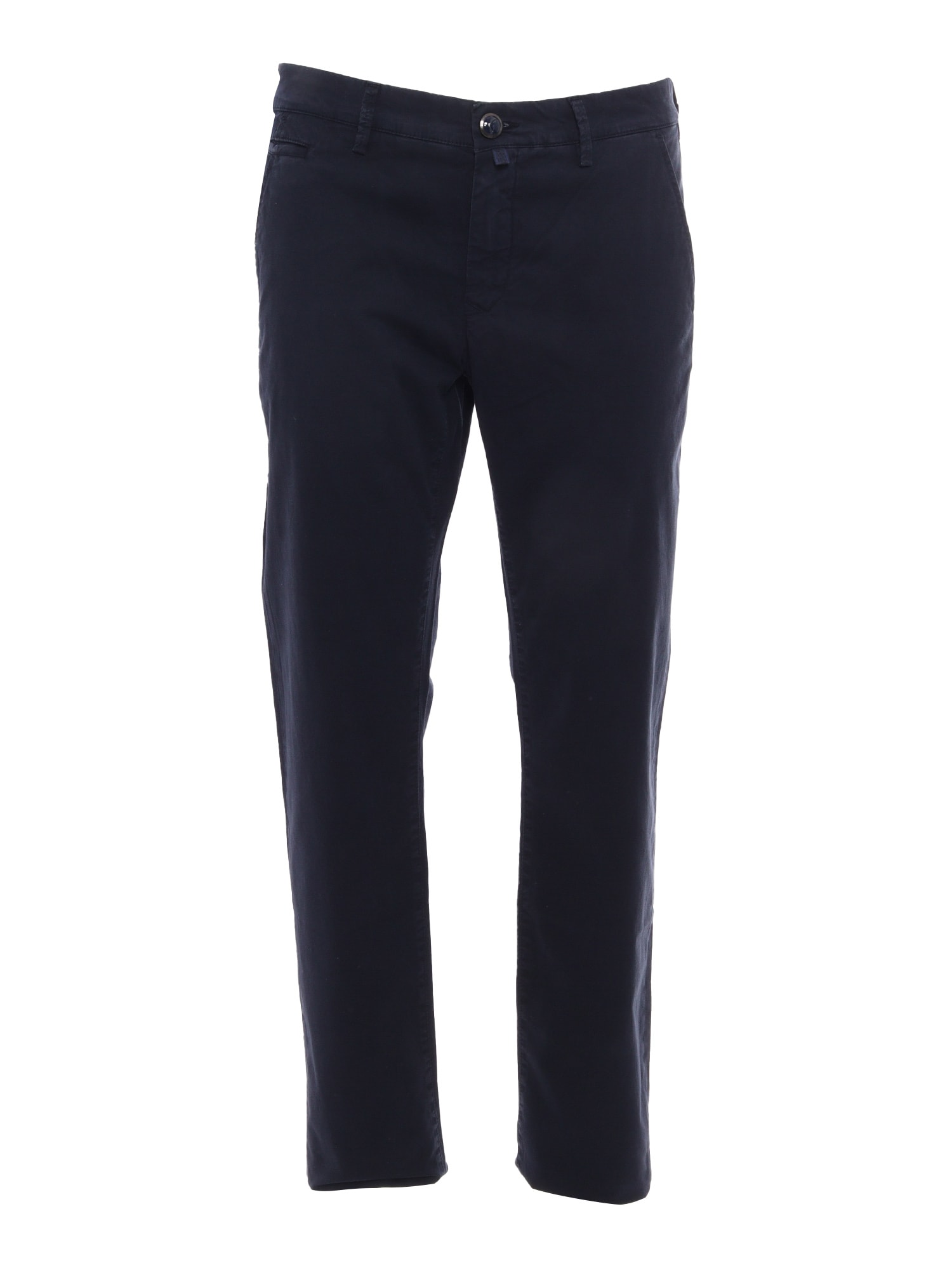 Shop Jacob Cohen Dark Blue Trousers