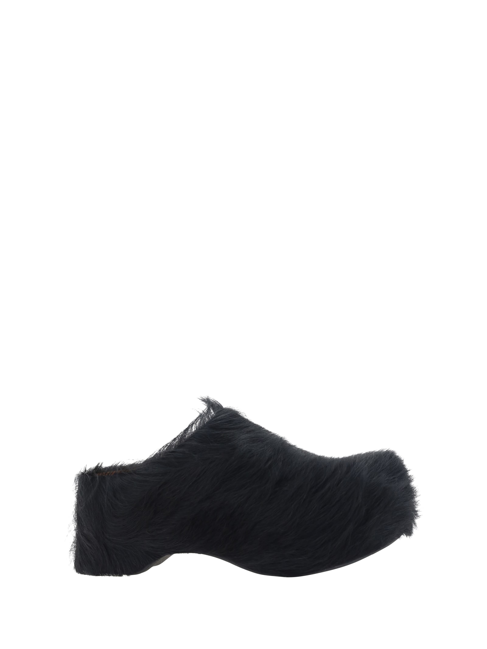 Shop Marni Mules In Black