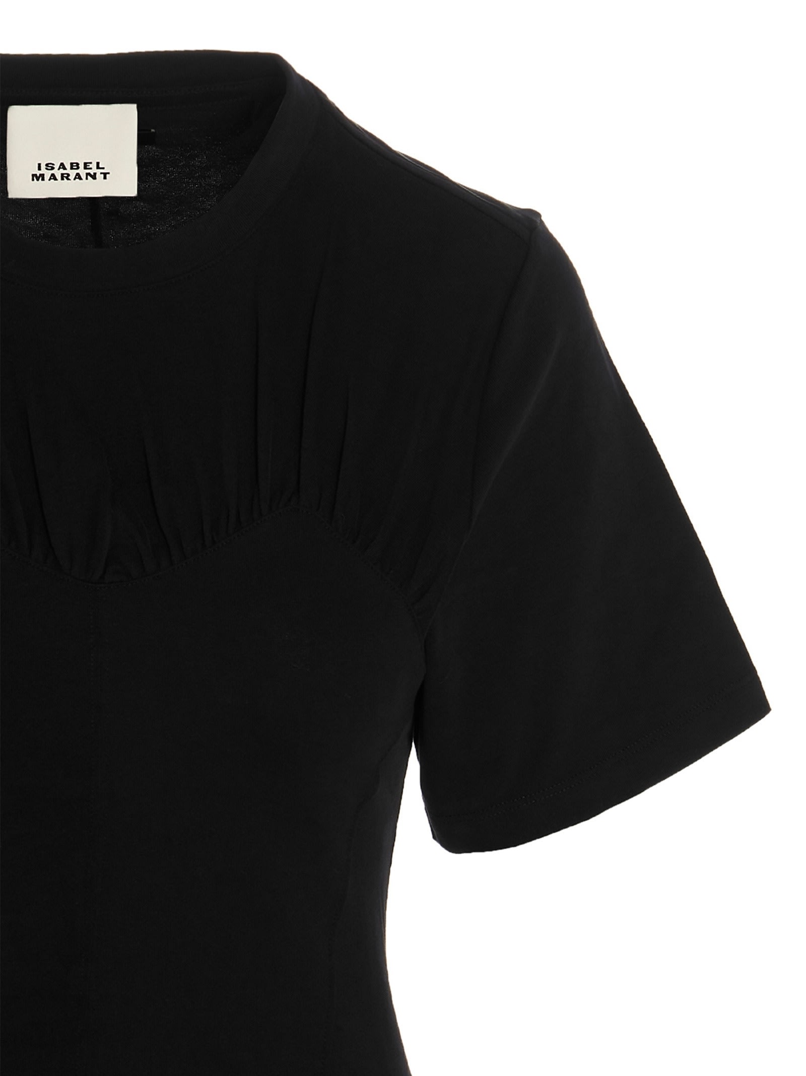 Isabel Marant Cotton T-shirt In Black